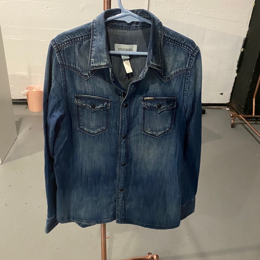 Diesel Denim Button-Up 👕